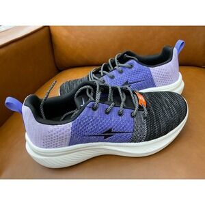 NSD Amble Sneakers Womens 9 EE Black‎ Purple New Wide Width Mesh Athletic Shoes